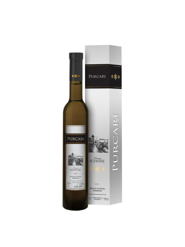 Purcari Ice Wine (muscat ottonel + traminer), alb dulce, 2016, alc. 12Â° 0.375 L