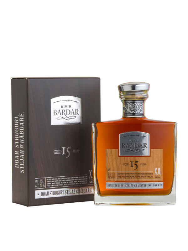Vinars Divin Bardar XO 15 ani, alc. 40° 0.5 L Vinars Divin Bardar XO 15 ani, alc. 40° 0.5 L