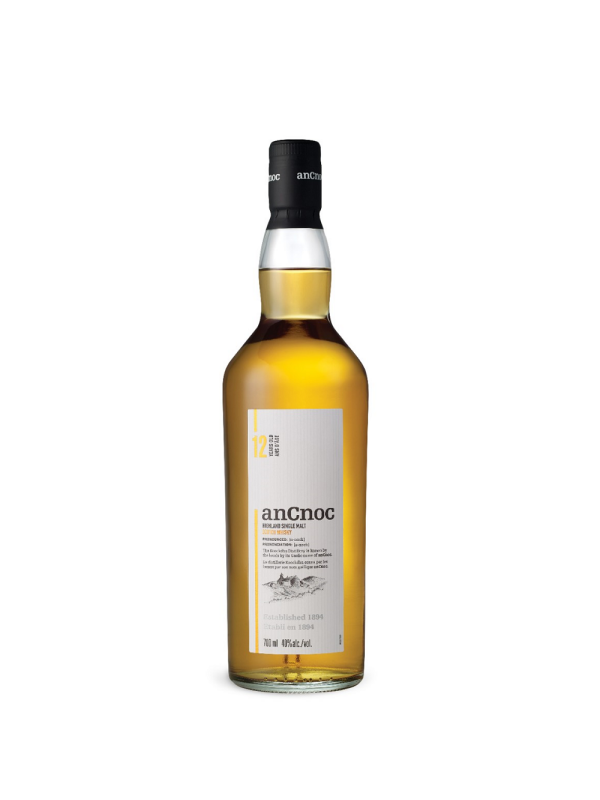 AnCnoc - Scotch single malt whisky 12 yo - 0.7L, Alc: 40%