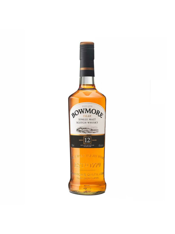 Bowmore - Scotch single malt whisky 12yo - 0.7L, Alc: 40% Bowmore - Scotch single malt whisky 12yo - 0.7L, Alc: 40%