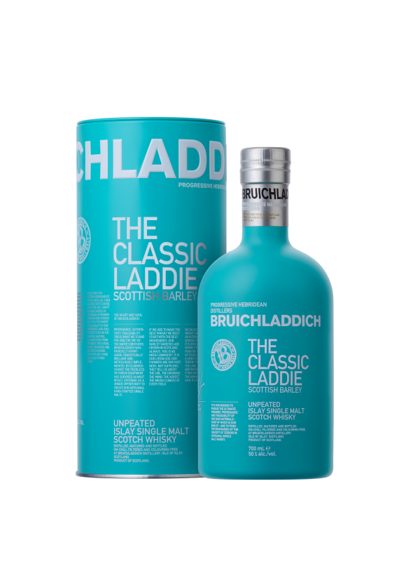 Bruichladdich - Classic Laddie Scotch single malt tin box - 0.7L, Alc: 50%