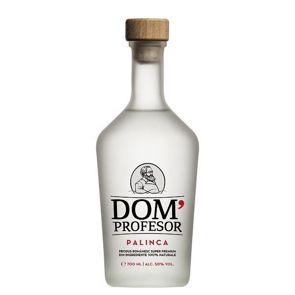 Dom’ Profesor - Palinca prune clara - 0.7L, Alc: 50%