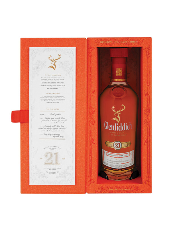 Glenfiddich - Scotch single malt whisky 21 yo - 0,7L, Alc: 40%