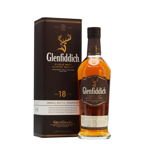 Glenfiddich - Scotch single malt whisky 18 yo - 0.7L, Alc: 40%