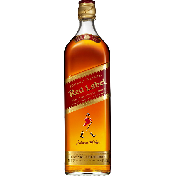 Johnnie Walker - Red Label scotch blended whisky - 1L, Alc: 40%