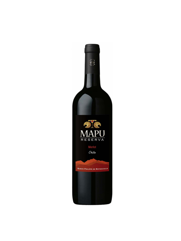 BPHR - Mapu - Riserva Merlot rojo Chile 2016 - 0.75L , Alc: 13% BPHR - Mapu - Riserva Merlot rojo Chile 2016 - 0.75L , Alc: 13%