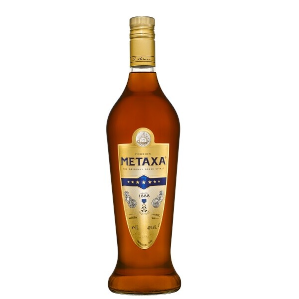 Metaxa 7 stele 1 L gift box