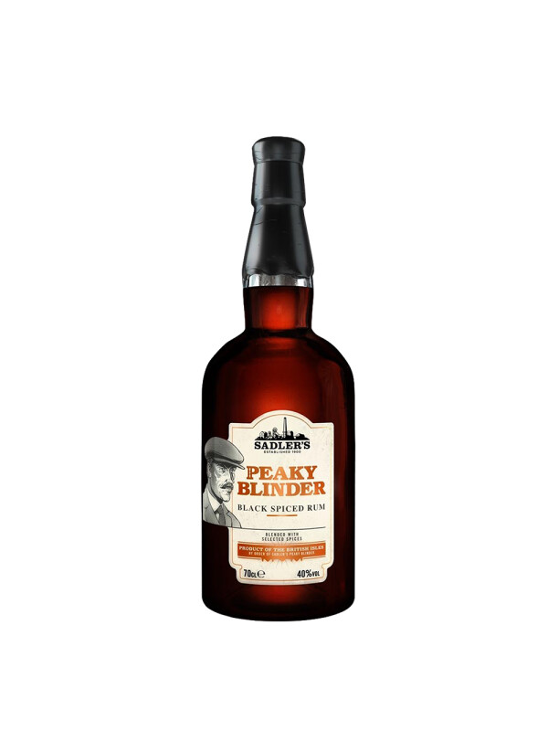 Peaky Blinder - Rom Black spiced - 0.7L , Alc: 40% Peaky Blinder - Rom Black spiced - 0.7L , Alc: 40%