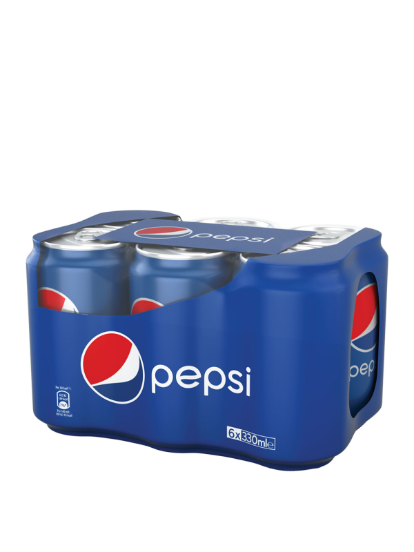 Pepsi Cola - 0.33 L x 6 buc - doza