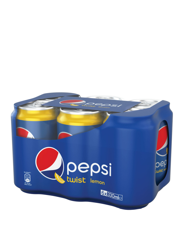 Pepsi Twist - 0.33 L x 6 buc - doza, Alc: 41.5%