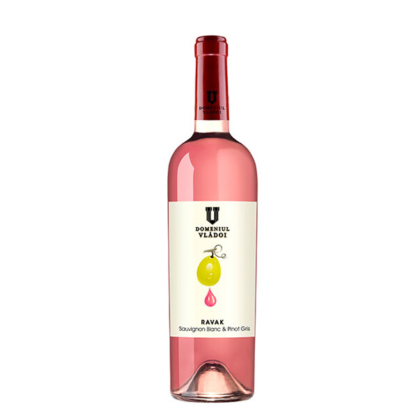 Domeniul Vladoi - Ravak - Sauvignon Blanc(pink), sec DOC 0.75L