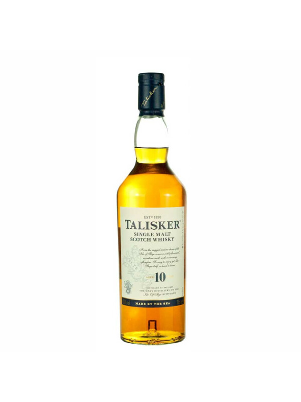 Talisker - Scotch single malt whisky 10yo - 0,7L, Alc: 45.8% Talisker - Scotch single malt whisky 10yo - 0,7L, Alc: 45.8%