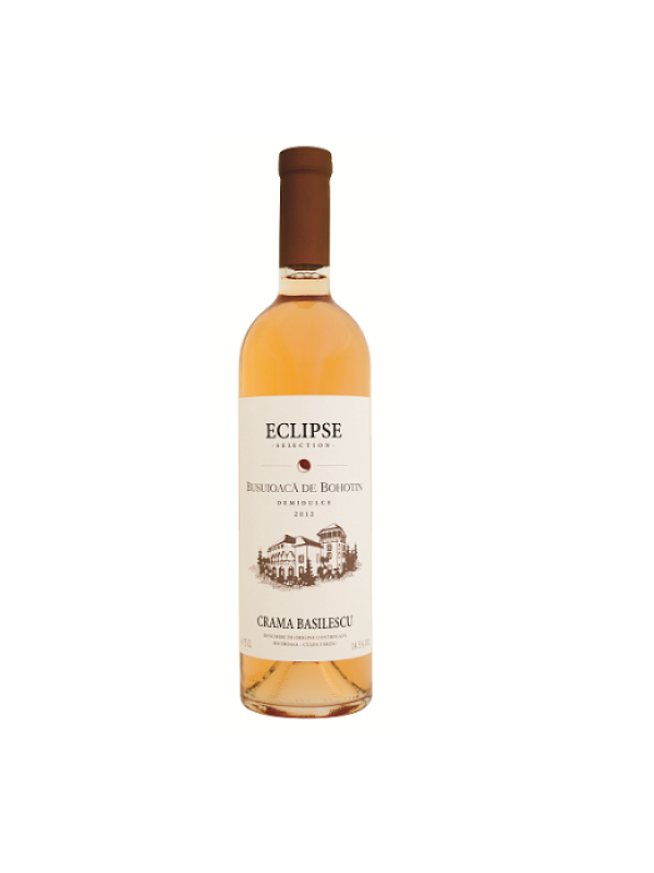 Basilescu - Eclipse - Busuioaca de Bohotin, demidulce 2017 - 0.75L, Alc: 13.3%